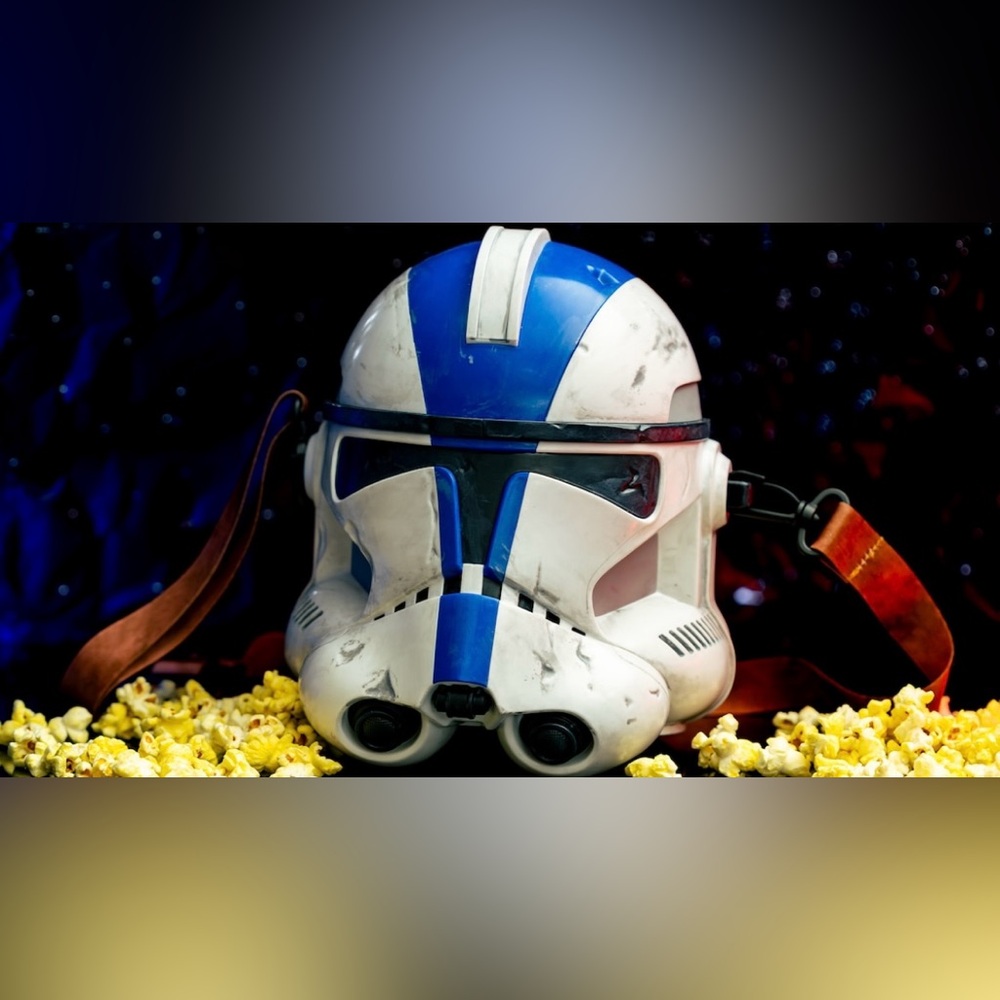 Salvaged Clone Trooper Helmet Popcorn Bucket